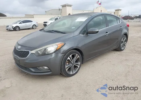 2014 Kia Forte Ex from USA, damaged, VIN KNAFX4A85E5053883